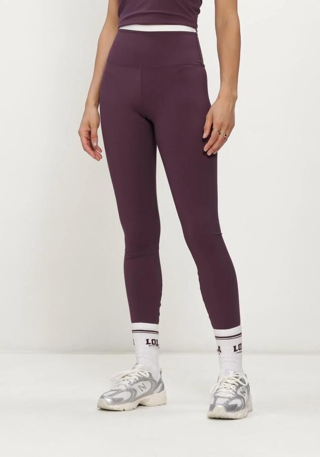 THE LOLA CLUB Dames Broeken Bruna Legging Bordeaux