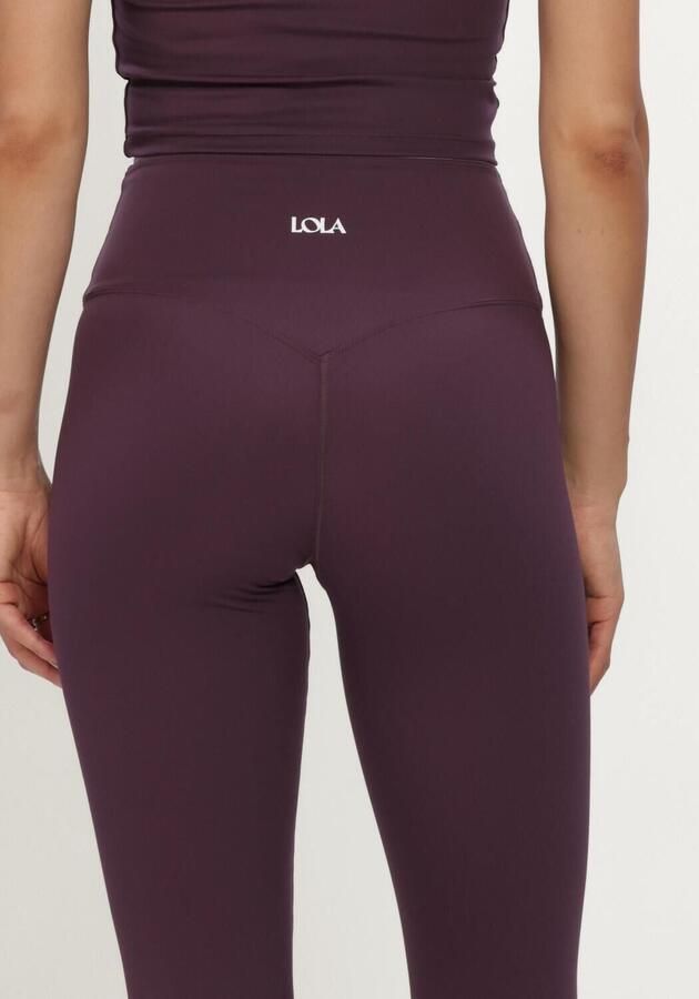 THE LOLA CLUB Dames Broeken Bruna Legging Bordeaux - Foto 3