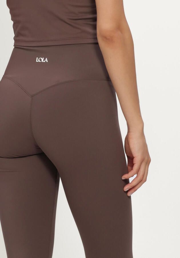 THE LOLA CLUB Dames Broeken Bruna Legging Bruin - Foto 3
