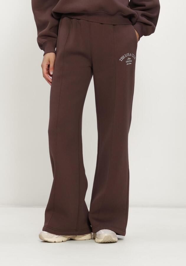 THE LOLA CLUB Dames Broeken Ebony Pants Bruin