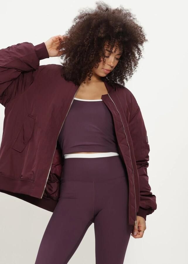 THE LOLA CLUB Dames Jassen Lina Bomber Bordeaux