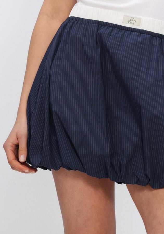 THE LOLA CLUB Dames Rokken Steph Skirt Donkerblauw - Foto 4