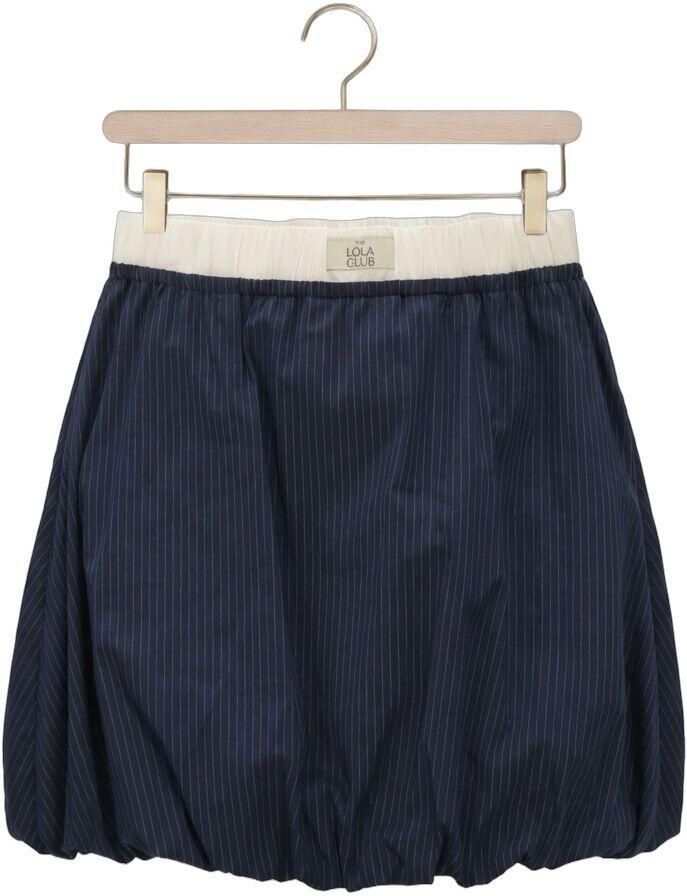 THE LOLA CLUB Dames Rokken Steph Skirt Donkerblauw - Foto 2