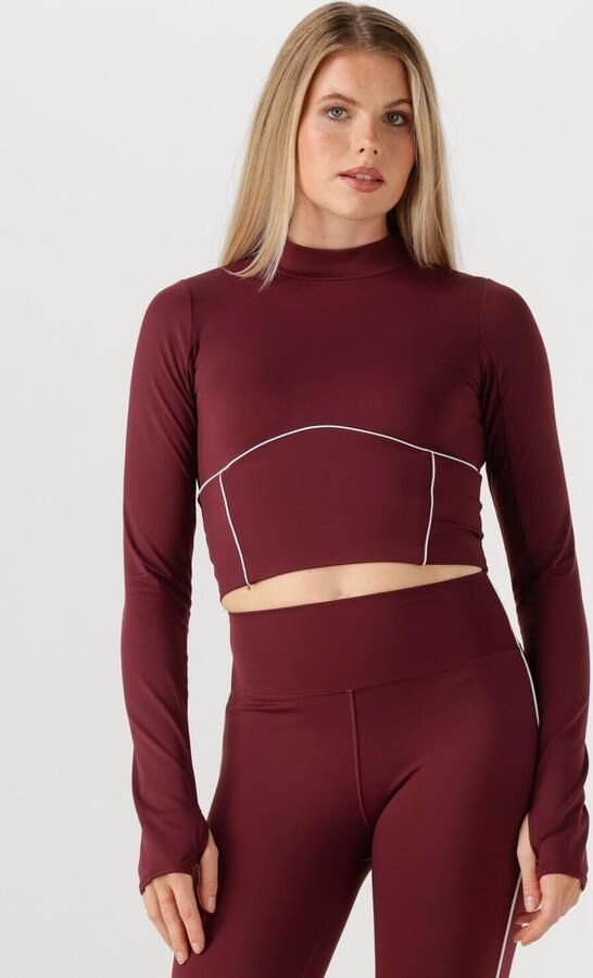 THE LOLA CLUB Dames Tops & T-shirts Demi Top Bordeaux