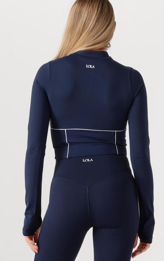 THE LOLA CLUB Dames Tops & T-shirts Demi Top Donkerblauw - Foto 3