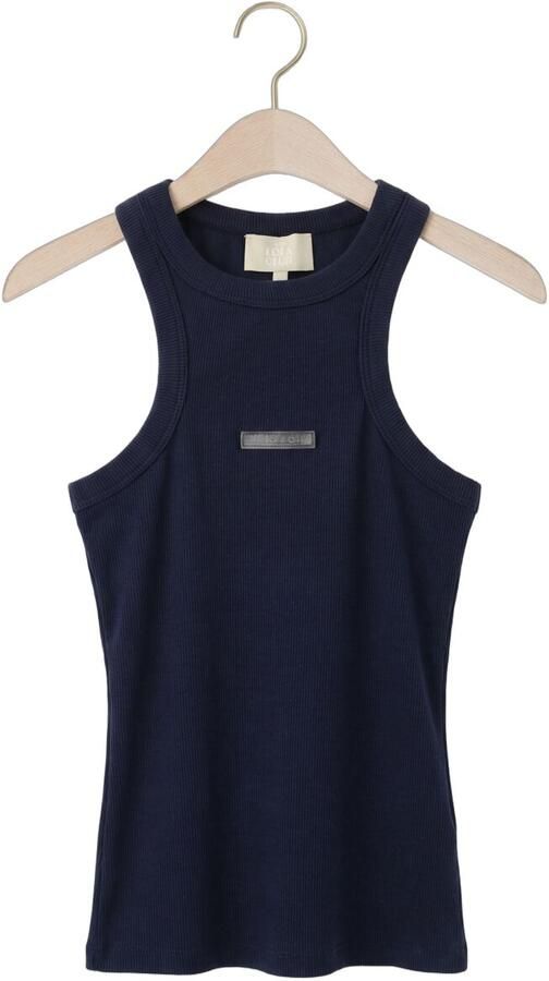 THE LOLA CLUB Dames Tops & T-shirts Jolie Singlet Donkerblauw - Foto 4