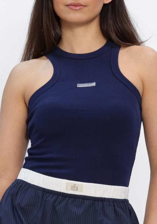 THE LOLA CLUB Dames Tops & T-shirts Jolie Singlet Donkerblauw - Foto 2