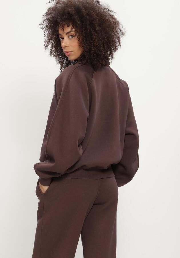 THE LOLA CLUB Dames Truien & Vesten Ebony Polo Sweater Bruin - Foto 3