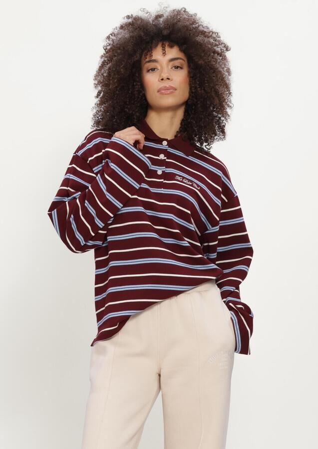 THE LOLA CLUB Dames Truien & Vesten Emilia Polo Bordeaux