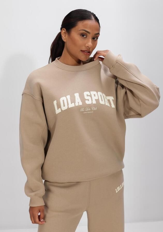 THE LOLA CLUB Dames Truien & Vesten Jayla Sweater Beige