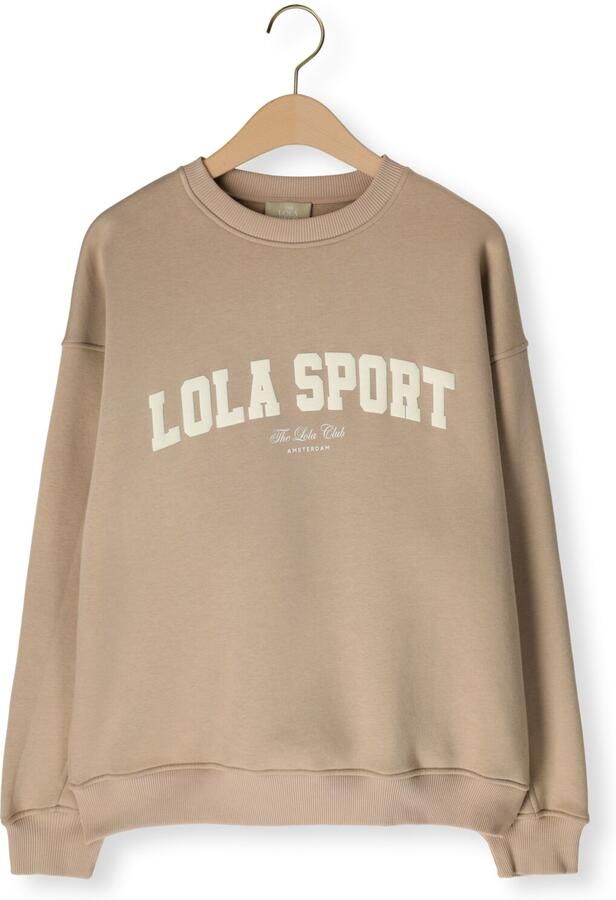 THE LOLA CLUB Dames Truien & Vesten Jayla Sweater Beige - Foto 4