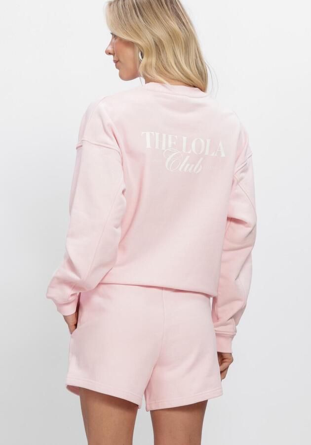 THE LOLA CLUB Dames Truien & Vesten Ruby Sweater Roze - Foto 3