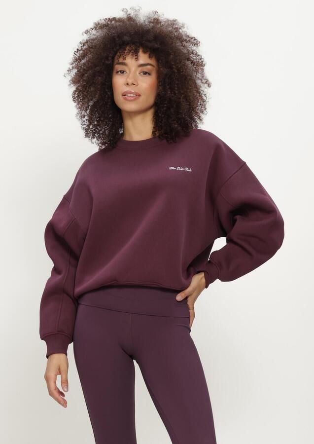 THE LOLA CLUB Dames Truien & Vesten Yara Sweater Bordeaux