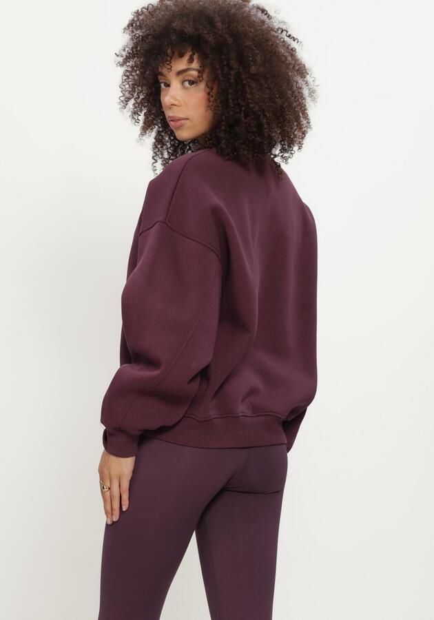 THE LOLA CLUB Dames Truien & Vesten Yara Sweater Bordeaux - Foto 3
