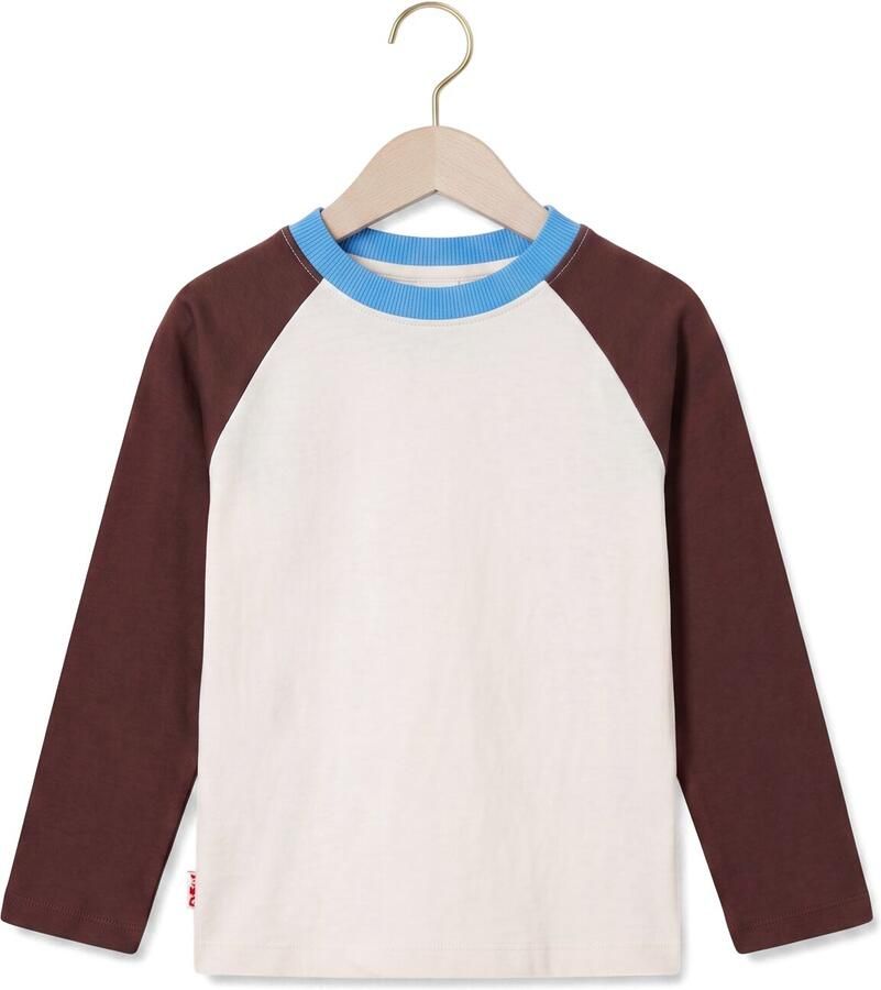 THE NEW CHAPTER Jongens Polo's & T-shirts Lou Longsleeve Ecru - Foto 2