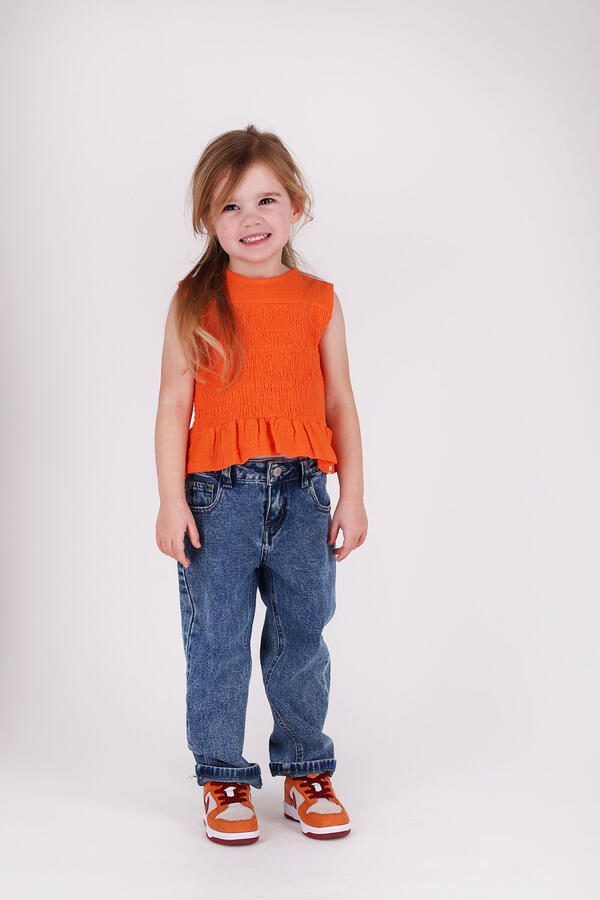 THE NEW CHAPTER Meisjes Tops & T-shirts Top Melle Oranje - Foto 2