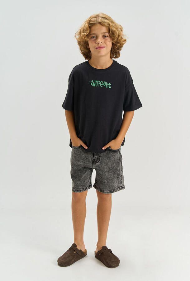 THE NEW Jongens Jeans Tnjosh Antraciet - Foto 2