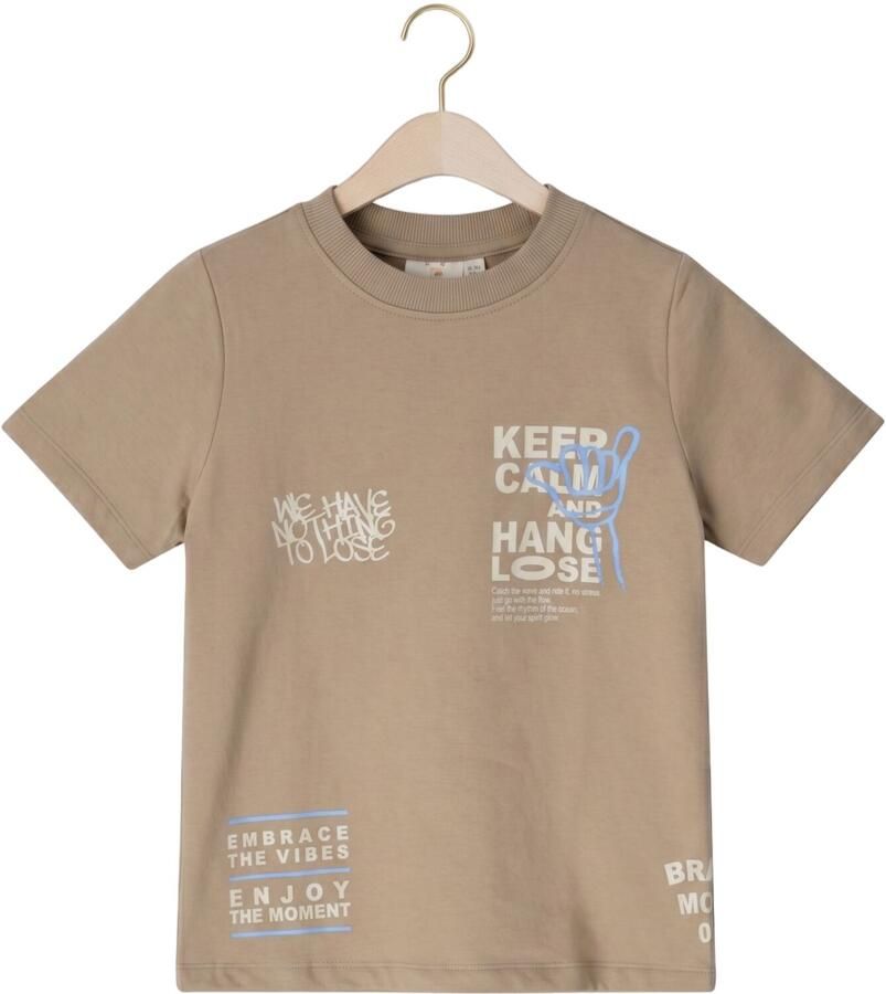 THE NEW Jongens Polo's & T-shirts Tntitus Beige