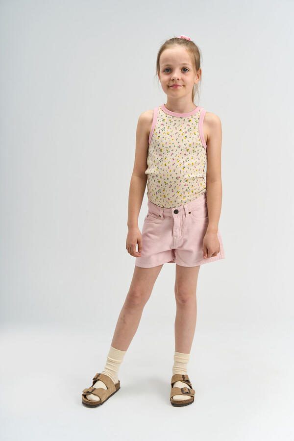 THE NEW Meisjes Jeans Tnsamantha Roze - Foto 4