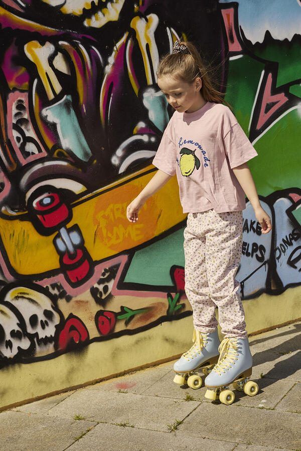THE NEW Meisjes Jeans Tnselda Roze - Foto 3