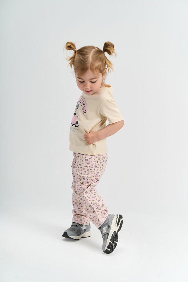 THE NEW Meisjes Jeans Tnstsif Roze - Foto 3