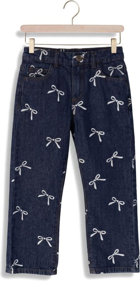 THE NEW Meisjes Jeans Tnstvinaya Donkerblauw