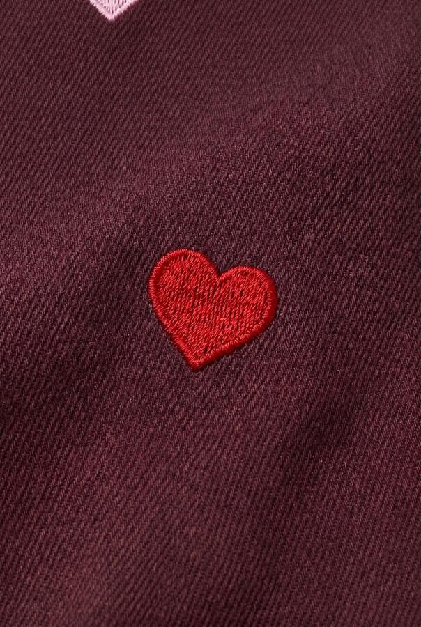 THE NEW Meisjes Jeans Tnvalentine Bordeaux