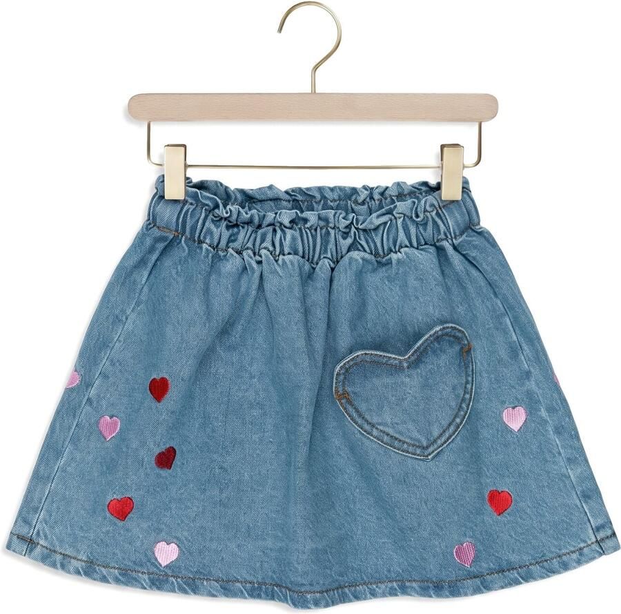 THE NEW Meisjes Rokken Tnstvalora Blauw