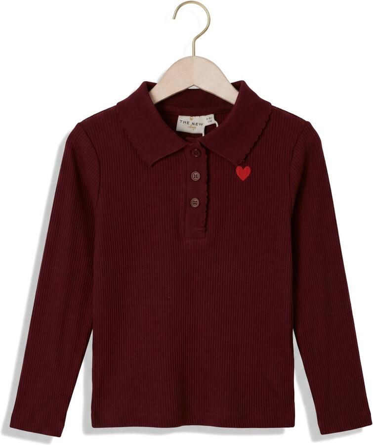 THE NEW Meisjes Tops & T-shirts Tnstvernina Bordeaux