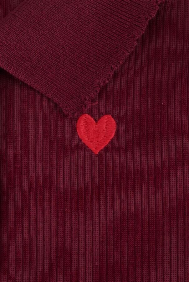 THE NEW Meisjes Tops & T-shirts Tnstvernina Bordeaux - Foto 2