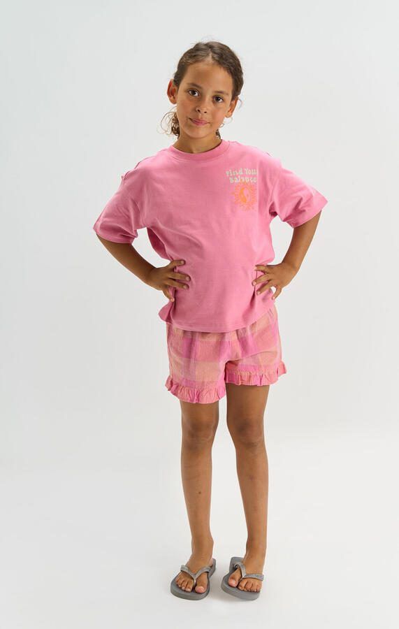 THE NEW Meisjes Tops & T-shirts Tntaylen Roze - Foto 3