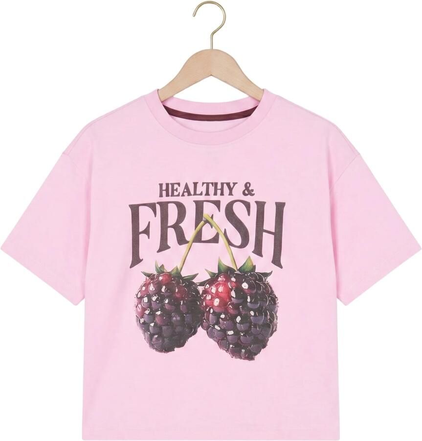 THE NEW Meisjes Tops & T-shirts Tnvigdis Roze