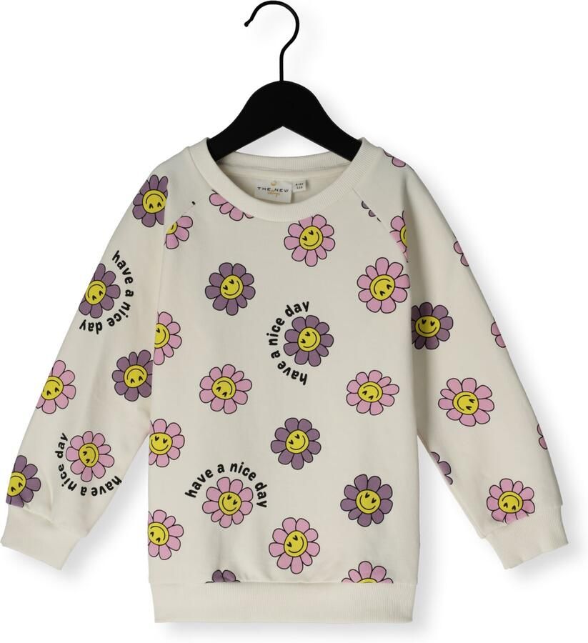THE NEW Meisjes Truien & Vesten Tnstsaga Creme