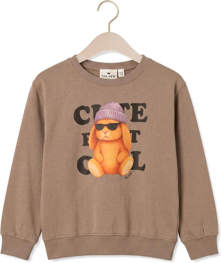 THE NEW Meisjes Truien & Vesten Tnstverla Taupe