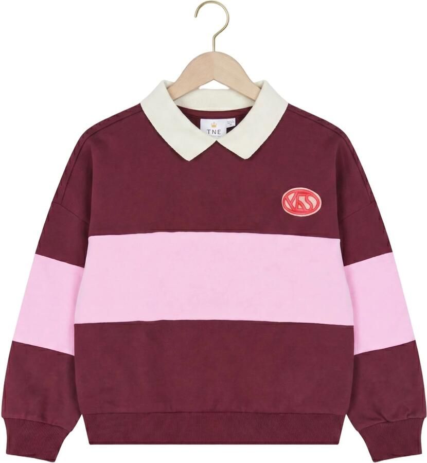THE NEW Meisjes Truien & Vesten Tnvaniza Bordeaux
