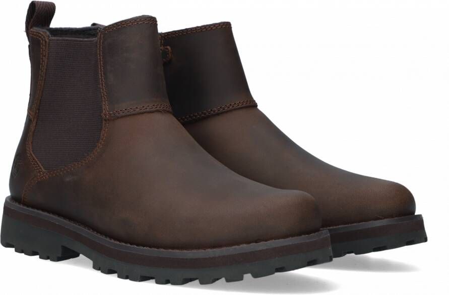 Bruine Timberland Enkelboots Courma Kid