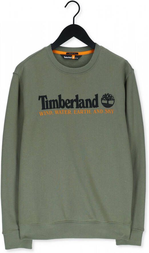 Timberland Groene Sweater Wwes Crew Neck Bb