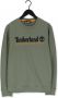 Timberland Earth Crewneck Sweatshirt met Lange Mouwen Green Heren - Thumbnail 1