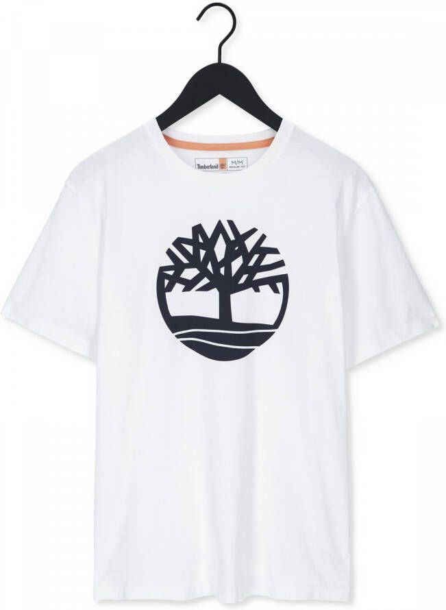 Timberland Biologisch Katoenen Boom Logo T-Shirt Biologisch katoenen boomlogo T-shirt Black White Gray Blue Heren