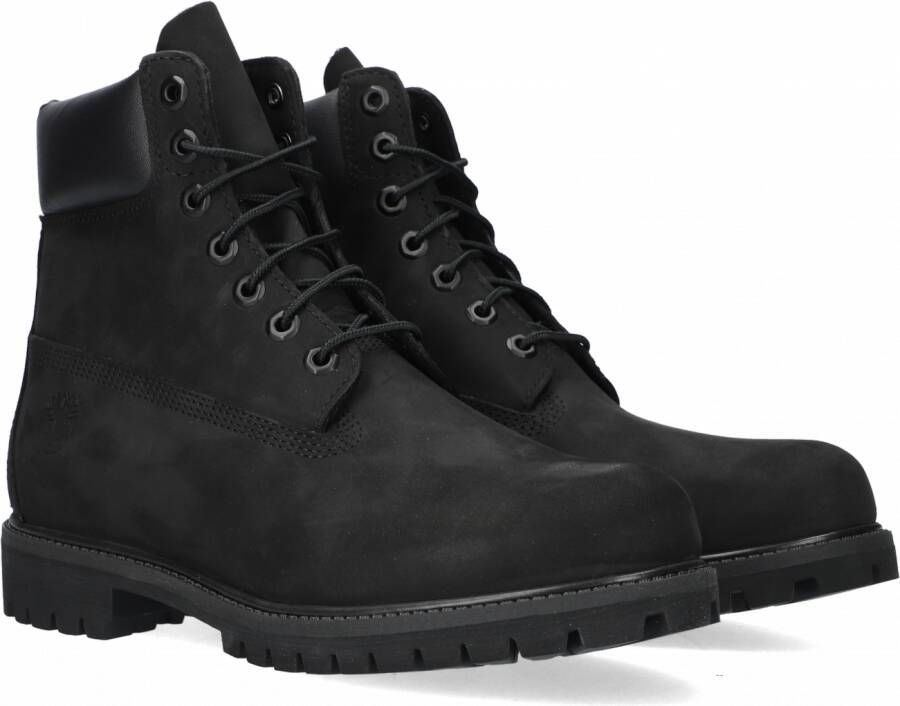 Timberland Zwarte 6in Premium Boot Heren Veterboots