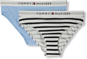 Tommy Hilfiger Blauwe 2p Bikini Print