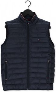 Blauwe Tommy Hilfiger Bodywarmer Core Packable Circular Vest