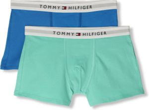 Tommy Hilfiger Blauwe Boxershort 2p Trunk