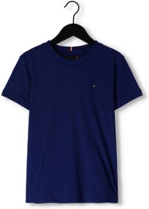 Tommy Hilfiger T-shirt van biologisch katoen blauw