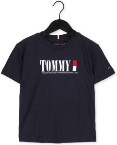 Tommy Hilfiger Teens T-shirt met labelprint model 'TOMMY'