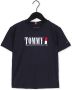 TOMMY HILFIGER Jongens Polo's & T-shirts Tommy Graphic Tee S s Blauw - Thumbnail 1