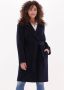 Tommy Hilfiger Donkerblauwe Mantel Wool Blend Db Belted Coat - Thumbnail 1