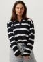 TOMMY HILFIGER Dames Tops & T-shirts Soft Wool Polo-nk Sweater Donkerblauw - Thumbnail 1