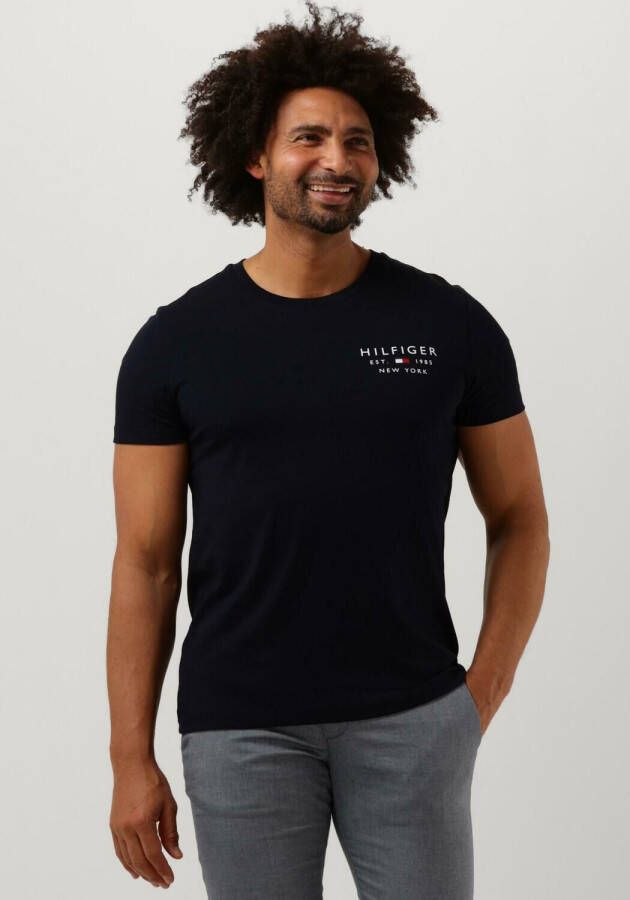 Tommy Hilfiger Shirt met ronde hals BRAND LOVE SMALL LOGO TEE in basic model