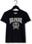 TOMMY HILFIGER Meisjes Tops & T-shirts Hilfiger Varsity Tee S s Donkerblauw - Thumbnail 1